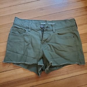 Olive Green Shorts